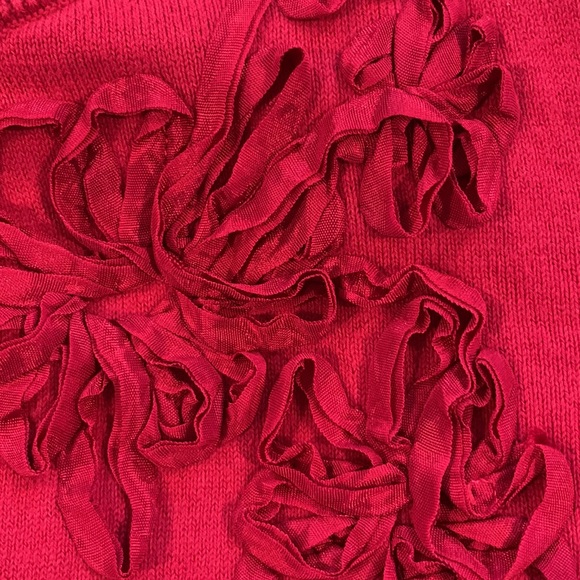 Anne Klein Sport Bright Magenta Cardigan Small - Picture 3 of 11